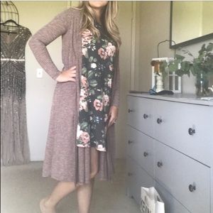 Dusty rose colored Sarah